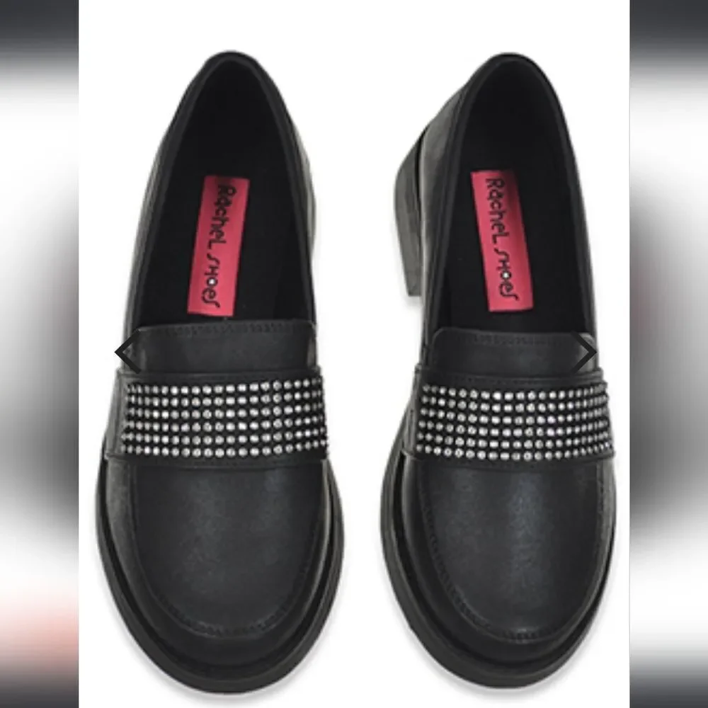 BRAND NEW RACHEL SHOES GIRLS' MAUDE  SLIP-ON SHOES